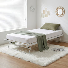 Load image into Gallery viewer, Hartz Single Pull Out Bed Frame - White