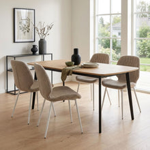 Load image into Gallery viewer, River Fabric Dining Chair - Set of 4 - Grey