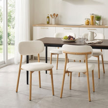 Load image into Gallery viewer, 23916-nicole-fabric-dining-chair-set-of-4-beige-2603092