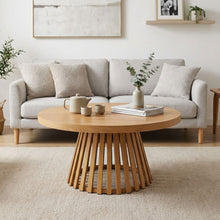 Load image into Gallery viewer, Yardley Round Coffee Table 90cm - Oak