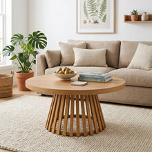 Load image into Gallery viewer, Yardley Round Coffee Table 90cm - Oak