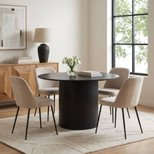 Load image into Gallery viewer, 23863-adley-round-dining-table-120-x-75cm-black-2603092