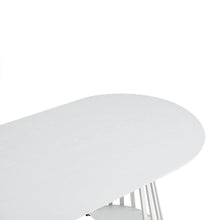 Load image into Gallery viewer, Kieran Oval Dining Table 180 x 90cm - White