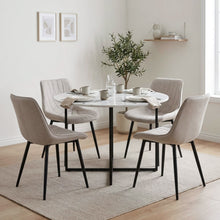 Load image into Gallery viewer, Payton Fabric Dining Chair - Set of 4 - Grey