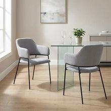 Load image into Gallery viewer, 23821-sadie-fabric-dining-chair-set-of-2-light-grey-2603102