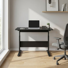 Load image into Gallery viewer, Hector 100cm Height-Adjustable Computer Desk - Black