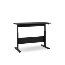 Load image into Gallery viewer, Hector 100cm Height-Adjustable Computer Desk - Black