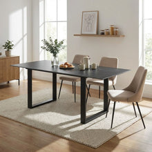 Load image into Gallery viewer, Ainsley 180 X 90cm Ceramic Dining Table - Golden Black