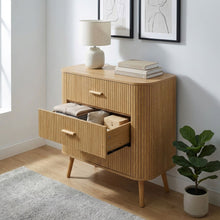 Load image into Gallery viewer, Atlantic 3 Drawers Tallboy - Natural