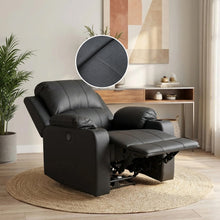 Load image into Gallery viewer, 24033-marton-electric-recliner-chair-black-2603122