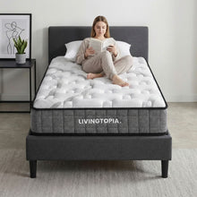 Load image into Gallery viewer, LivingTopia Hybrid Classic Single Mattress (0.080m - 18.1kg)