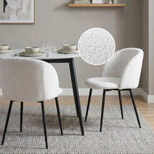 Load image into Gallery viewer, 23829-merryn-boucle-dining-chairs-set-of-2-white-2602271