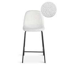 Load image into Gallery viewer, Selo Boucle Bar Stool - Set Of 2 - White