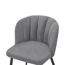 Load image into Gallery viewer, 23824-ines-embossed-velvet-dining-chairs-set-of-2-dark-grey-2603113