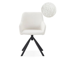 Load image into Gallery viewer, 23580-ramona-boucle-dining-chair-set-of-2-white-black-2602272