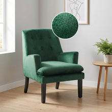Load image into Gallery viewer, 22463-mila-velvet-arm-chair-green-2603122