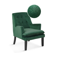 Load image into Gallery viewer, 22463-mila-velvet-arm-chair-green-2603121