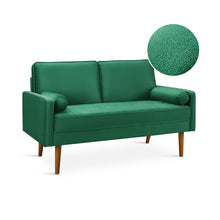 Load image into Gallery viewer, Alaina Velvet 2 Seater Sofa - Green