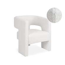 Load image into Gallery viewer, Rivo Boucle Armchair - White