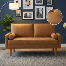 Load image into Gallery viewer, Alaina 2 Seater Sofa - Brown