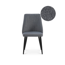 Load image into Gallery viewer, 23820-eldon-linen-dining-chair-set-of-4-dark-grey-2603116