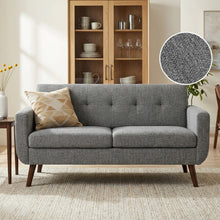 Load image into Gallery viewer, Vibe Linen 2 Seater Sofa - Grey