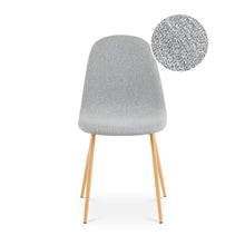 Load image into Gallery viewer, Arlo Linen Dining Chair - Set of 4 - Light Grey