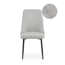 Load image into Gallery viewer, Oliro Linen Dining Chair - Set of 4 - Light Grey