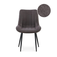 Load image into Gallery viewer, Kivo Linen Dining Chair - Set of 4 - Dark Grey