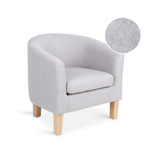 Load image into Gallery viewer, Ryan Tub Armchair - Light Grey