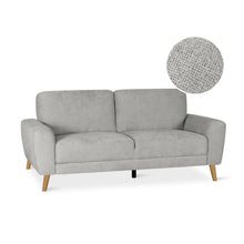 Load image into Gallery viewer, Suki Linen 3 Seater Sofa - Grey