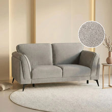 Load image into Gallery viewer, Brulo Linen 2 Seater Sofa - Grey