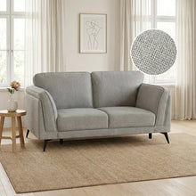 Load image into Gallery viewer, Brulo Linen 2 Seater Sofa - Light Grey