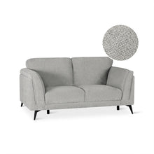 Load image into Gallery viewer, Brulo Linen 2 Seater Sofa - Light Grey