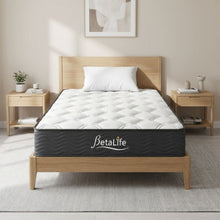 Load image into Gallery viewer, 23423-betalife-basics-plus-bonnell-spring-mattress-with-protector-pillow-single-2603237