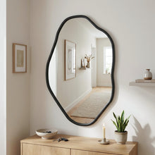 Load image into Gallery viewer, Moro Freeform Wall Mirror 91CM - Black