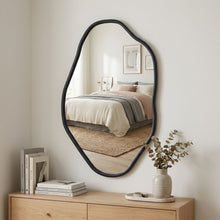 Load image into Gallery viewer, Moro Freeform Wall Mirror 91CM - Black