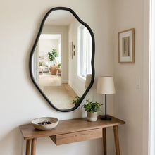 Load image into Gallery viewer, Moro Freeform Wall Mirror 91CM - Black