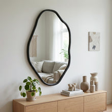 Load image into Gallery viewer, Moro Freeform Wall Mirror 91CM - Black
