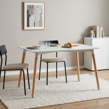 Load image into Gallery viewer, Sana Dining Table Rectangle 120 x 80cm - White