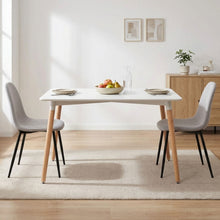 Load image into Gallery viewer, Sana Dining Table Rectangle 120 x 80cm - White