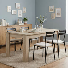 Load image into Gallery viewer, Azar Dining Table Rectangle 160 x 80cm - Oak