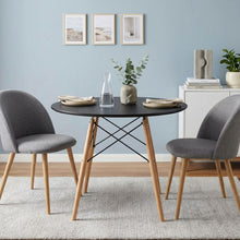 Load image into Gallery viewer, Cena Dining Table Round 90 x 75 cm - Black