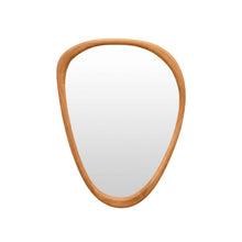 Load image into Gallery viewer, 24426-noma-pebble-wall-mirror-93cm-warm-walnut-2603277