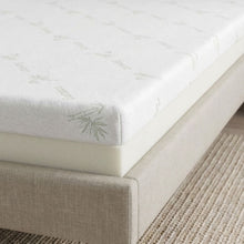 Load image into Gallery viewer, Zonelux 5 Zone Gel Memory Foam Mattress Topper - Queen