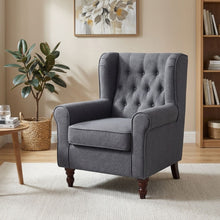 Load image into Gallery viewer, Windsor Linen Armchair - Light Grey