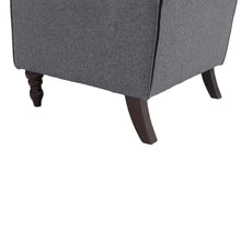 Load image into Gallery viewer, Windsor Linen Armchair - Light Grey