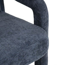 Load image into Gallery viewer, Modo Chenille Armchair - Navy Blue