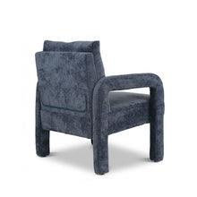 Load image into Gallery viewer, Modo Chenille Armchair - Navy Blue