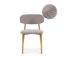 Load image into Gallery viewer, Sam Fabric Dining Chair - Set of 4 - Dark Grey
